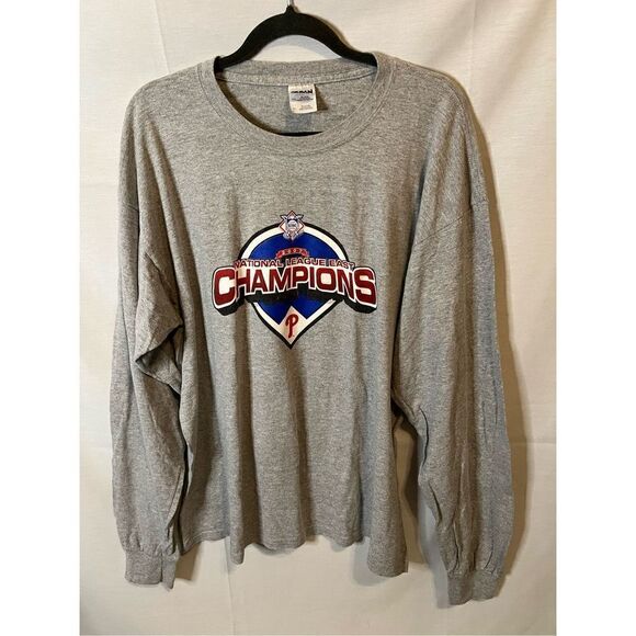 No Brand Other - Vintage Phillies National League East 2007 Champions XL